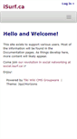 Mobile Screenshot of isurf.ca